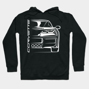 Corvette Stingray C7 Silhouette Hoodie